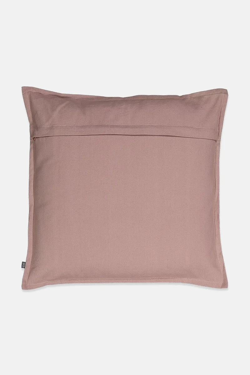 Muy Mucho Organic Cotton Cushion 45 L x 45 W cm, Mauve