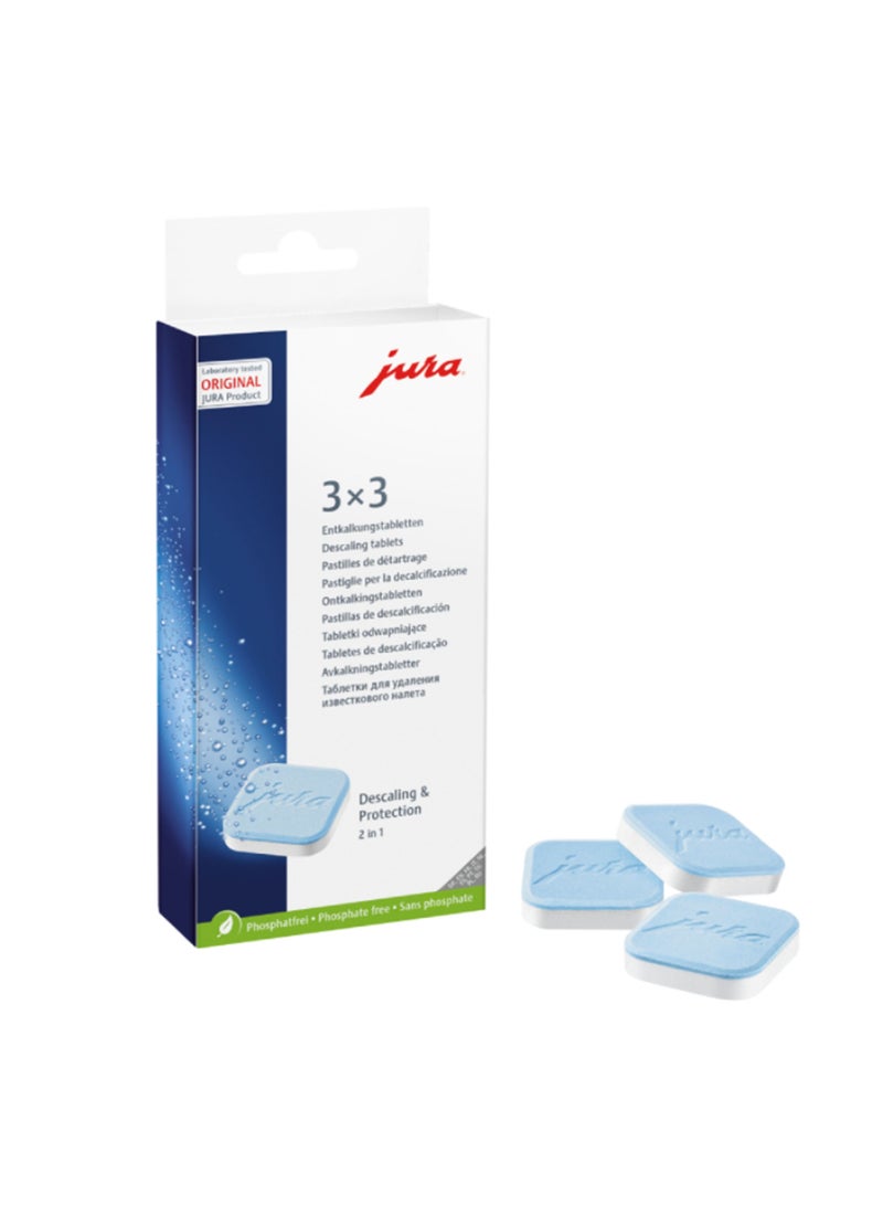 جورا Jura 2-Phase Descaling Tablets | Box of 3 Slots 