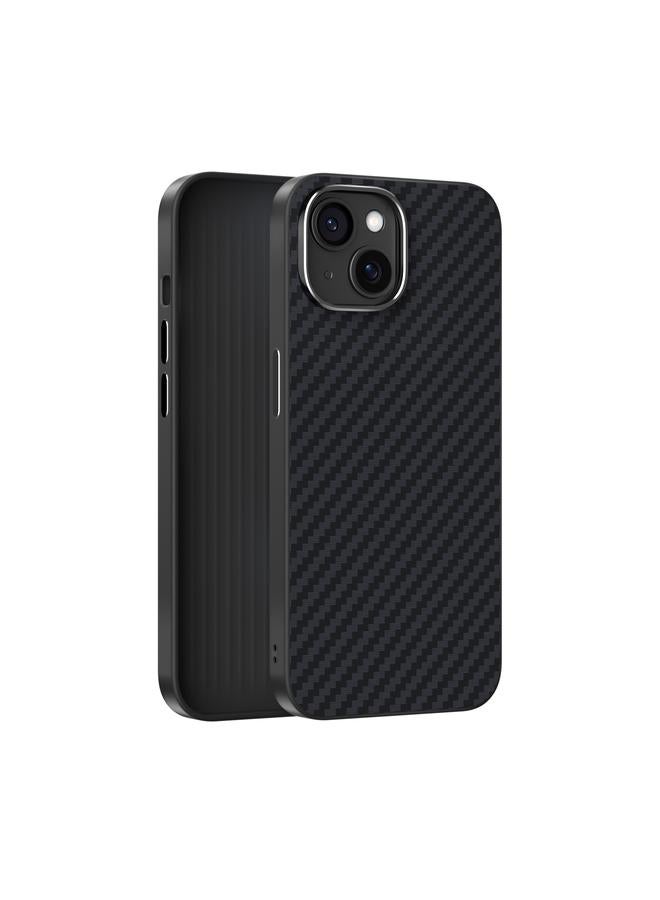 اس-توب جراب هاتف ABEEL C من ألياف الكربون 6D Micro Relief MagSafe لهاتف iPhone 13 - Image 1