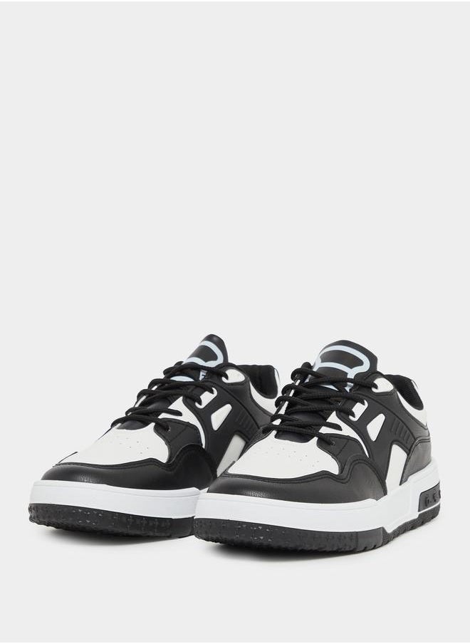 Styli Color Block Lace Up Sneakers  - Image 2