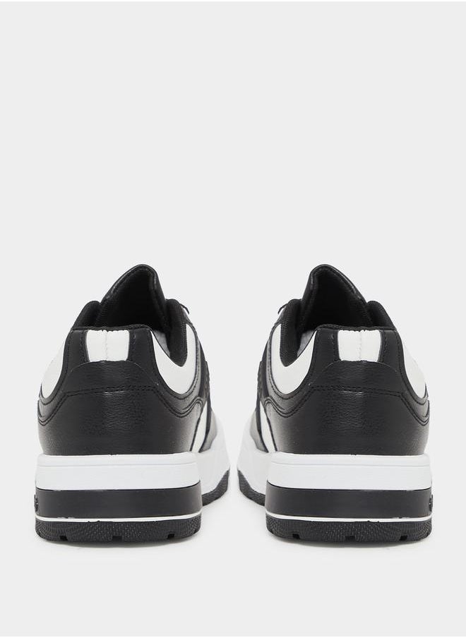 Styli Color Block Lace Up Sneakers  - Image 3