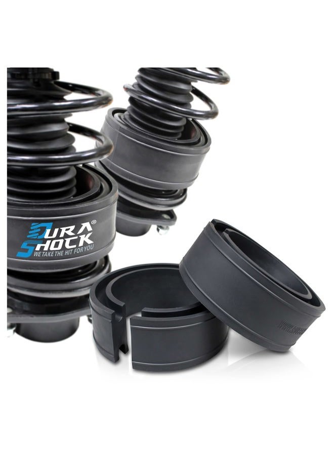 DuraSHOCK Coil Spring Spacer for Vehicle, Comes with Different Series for Different Loading Weight, Front Rear Shock Absorber (CSB Pro, A+) - Image 1