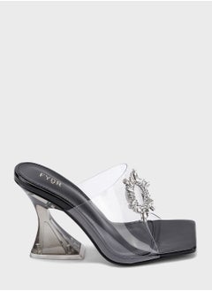 FYOR One Strap Mid Heel Sandals  - Image 1