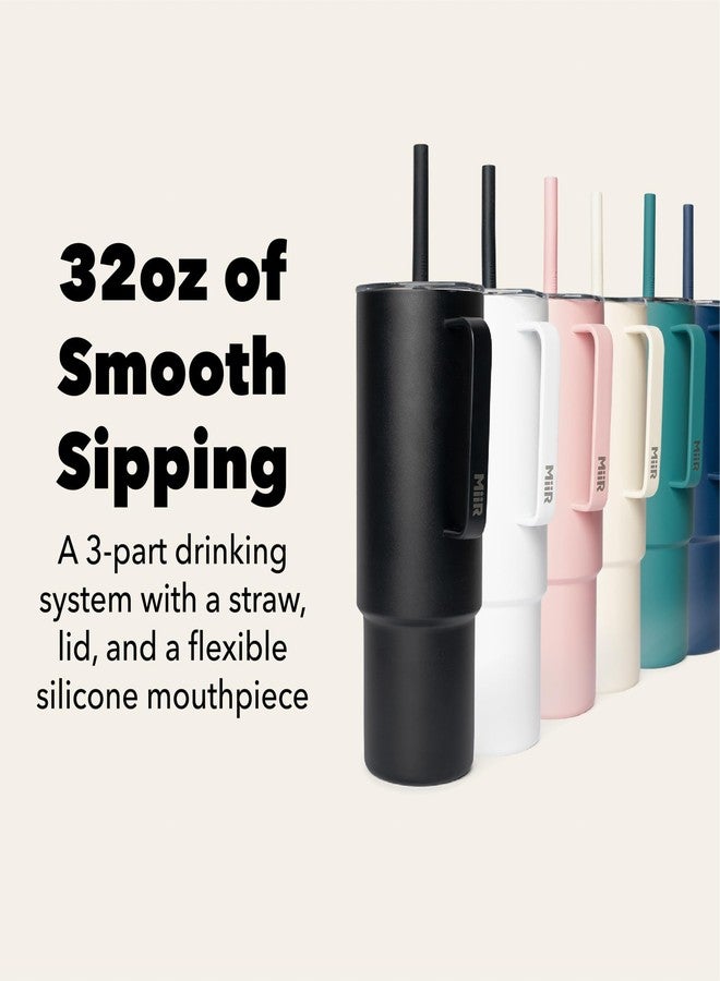 MiiR All Day Straw Cup, 32oz - Innovative Stainless Steel Vacuum Cup With Lid, Featuring A Flexible Straw For Effortless Sipping and Splash-Proof Design - Image 2