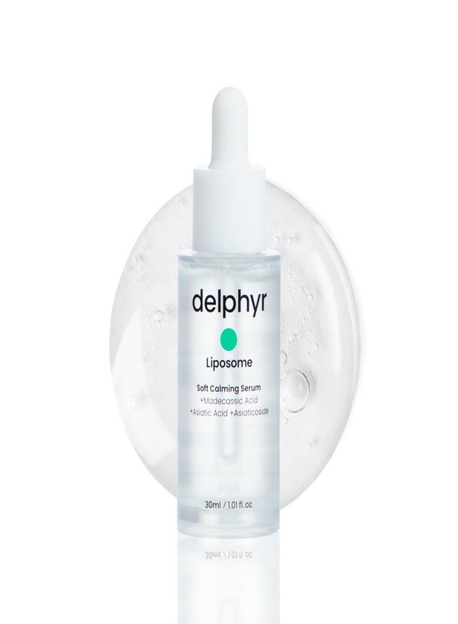delphyr Liposome Soft Calming Serum, Lightweight Nourishing for Sensitive Skin with Centella Asiatica Teca, Korean Skincare for Trouble Care (1.01 fl. oz, 30ml) - Image 1