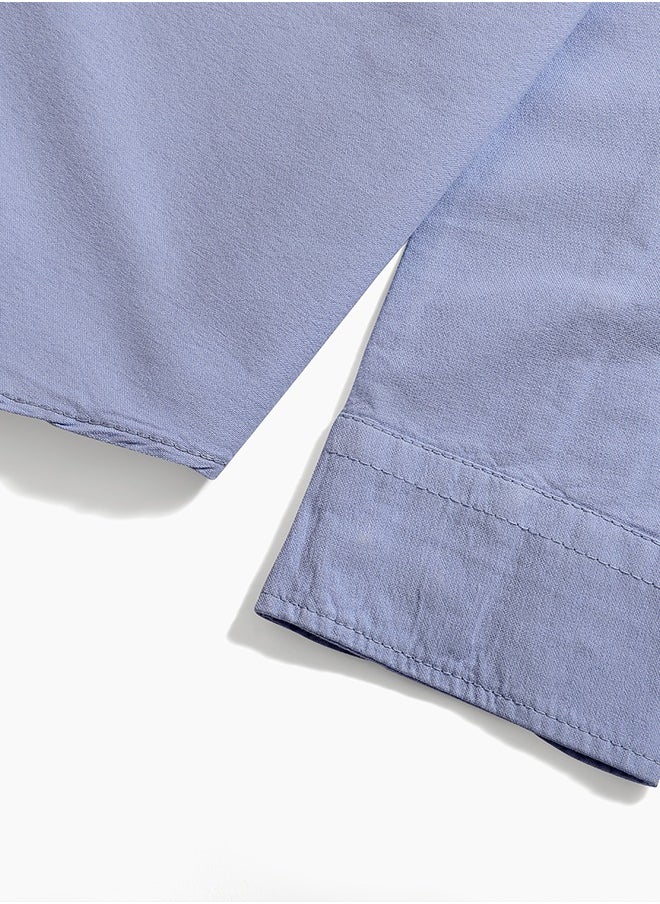 clever - Men’s Shirt Casual - Baby Blue - Image 1