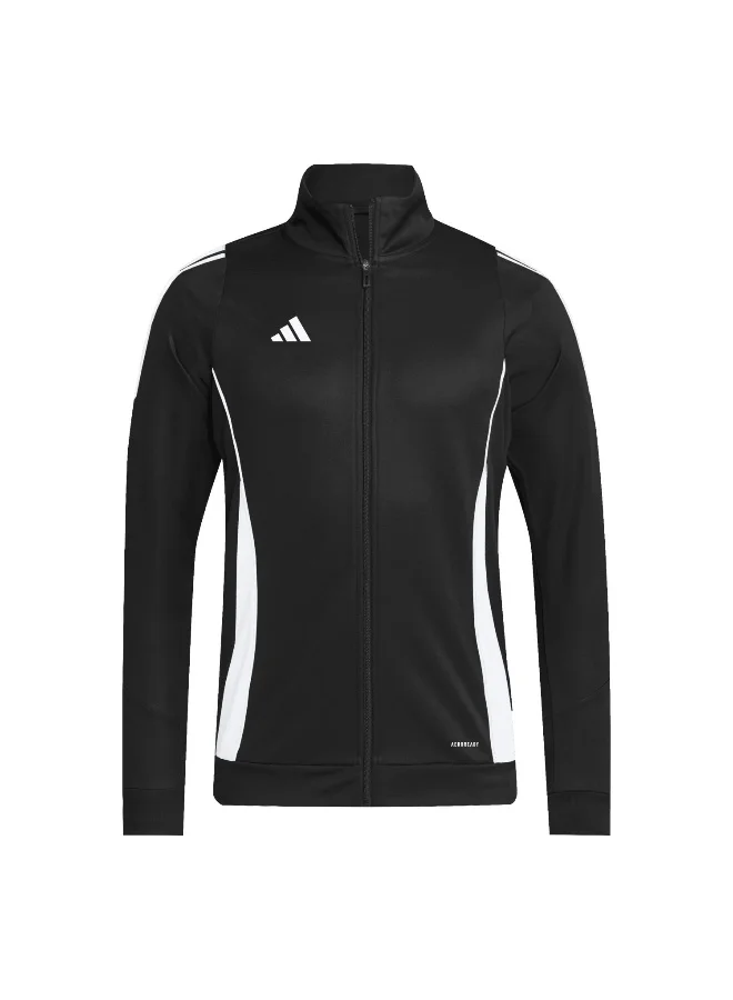 adidas تيشيرت كرة قدم تراكت أسود للرجال مقاس XS