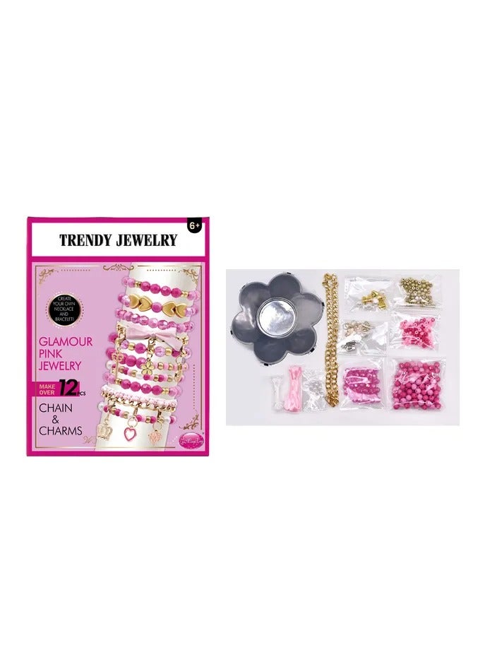 STEM Chain And Charms Jewelry Set - Image 2