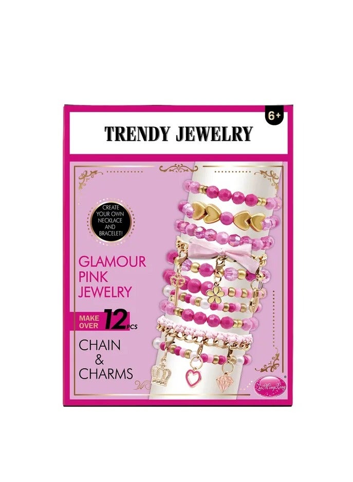 STEM Chain And Charms Jewelry Set - Image 3