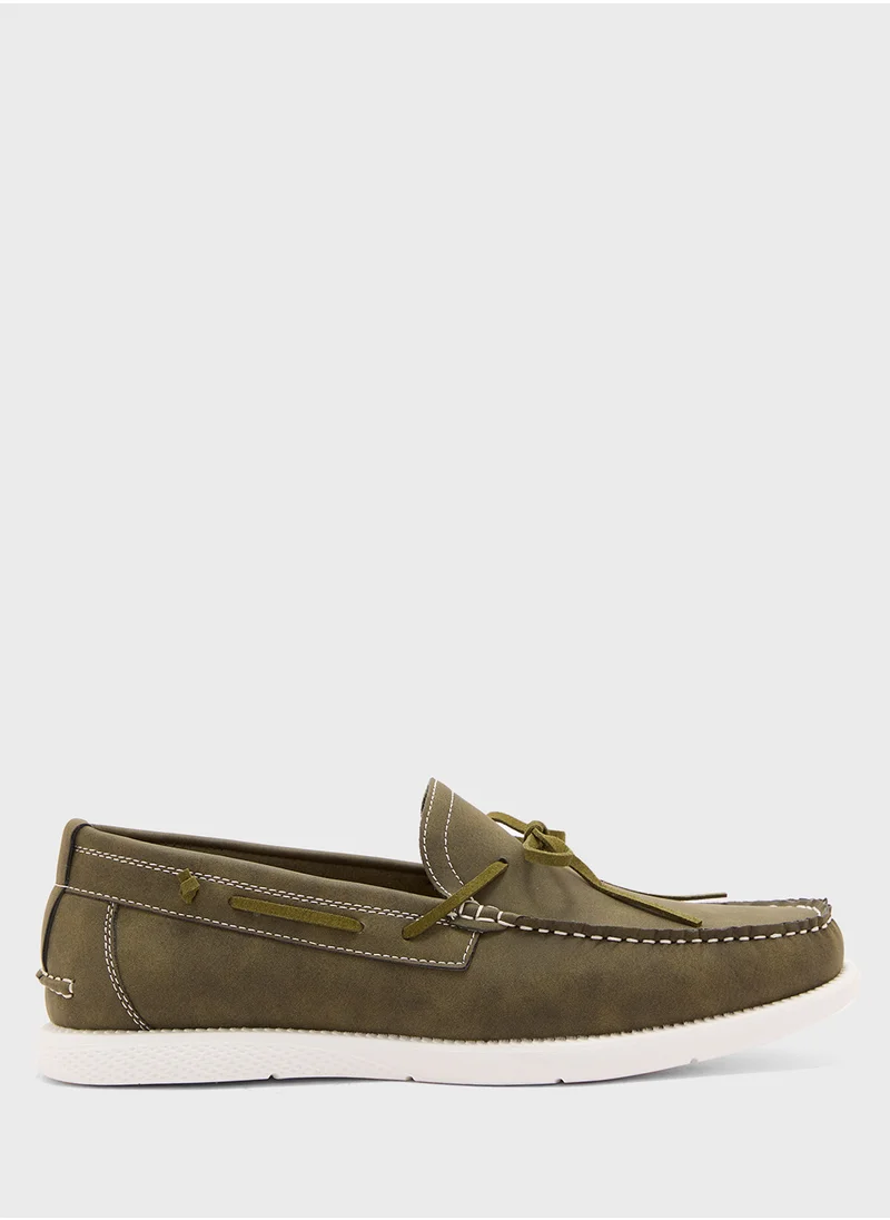 روبرت وود Suede Boat Shoes