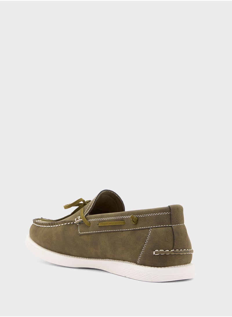 Robert Wood Suede Boat Shoes  - Image 2