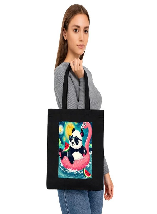 PrintingZone Printed Tote Bag For Women| Women’s Everyday Canvas Printed Tote Bag - Durable - Image 3