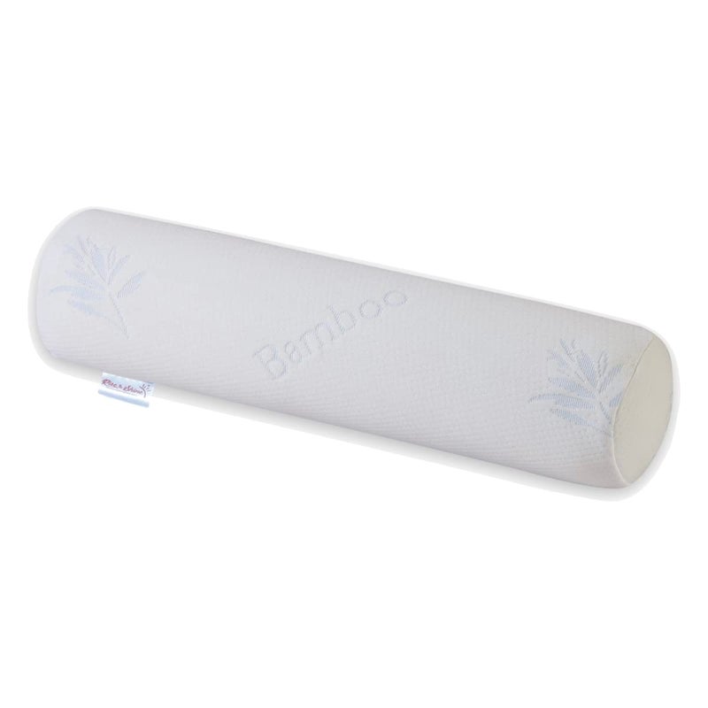 Rise & Shine Memory Foam Baby Bolster Pillow Cushion with Washable Outer Cover - (22x5) (Bamboo) - Image 1