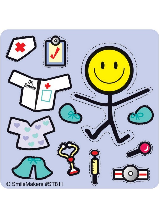 SmileMakers - Makeyourown Medical Smiley Stickers 100 Per Pack - Image 1