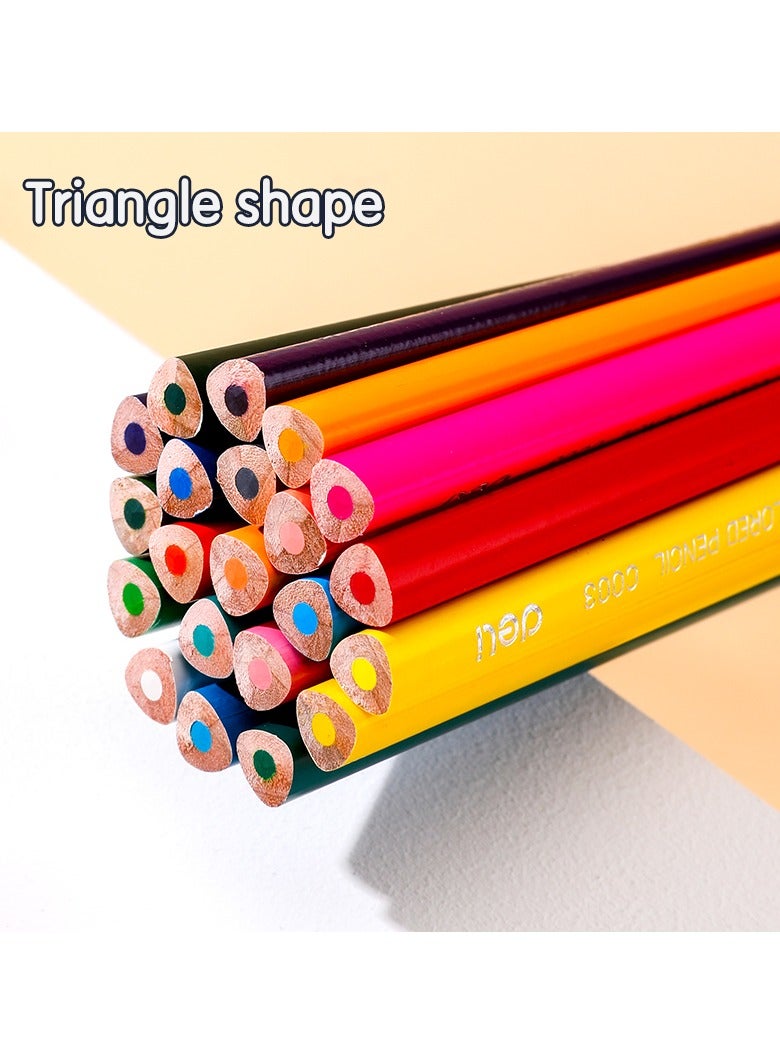 Deli EC00320 Colored Pencil 24 colors – ideal for creative coloring and school projects - Image 5