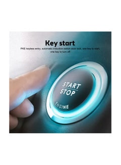 Generic 12V Car Toyota Passive Keyless Entry System PKE Engine Starter Push Button Vehicles Start/Stop Kit Safe Lock with 2 Smart Key for Car Remote Key Phone Control or APP Control  - Image 4