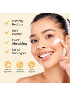Honeyskin Honeyskin Gel Moisturizer for face - Lightweight Water Gel Infused with Coconut water with Niacinamide & Peptides for Deep Hydration - Hypoallergenic Face Moisturizer for Women 2oz  - Image 4