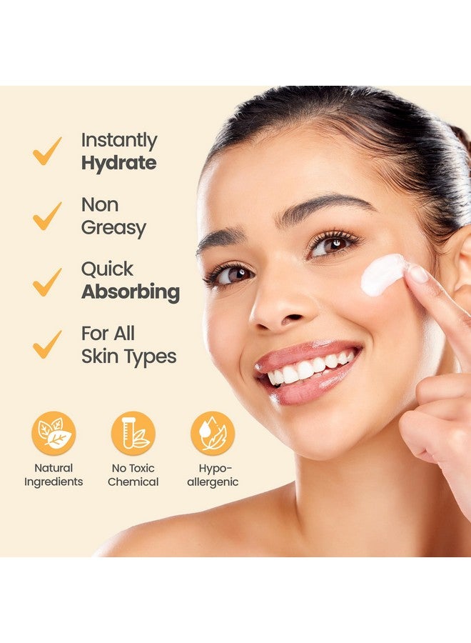 Honeyskin Gel Moisturizer for face - Lightweight Water Gel Infused with Coconut water with Niacinamide & Peptides for Deep Hydration - Hypoallergenic Face Moisturizer for Women 2oz - Image 4