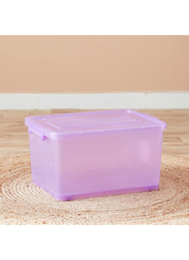 Home Box 32 L Storage Box With Wheels And Lid 47X34X25 Cm  - Image 1