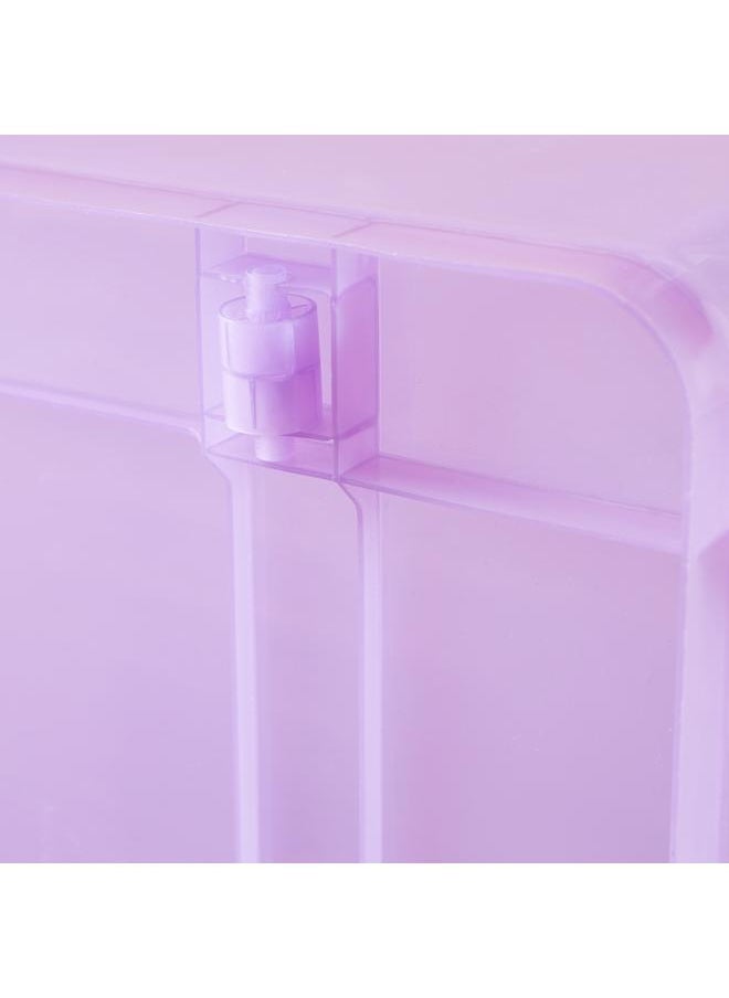 Home Box 32 L Storage Box With Wheels And Lid 47X34X25 Cm  - Image 4
