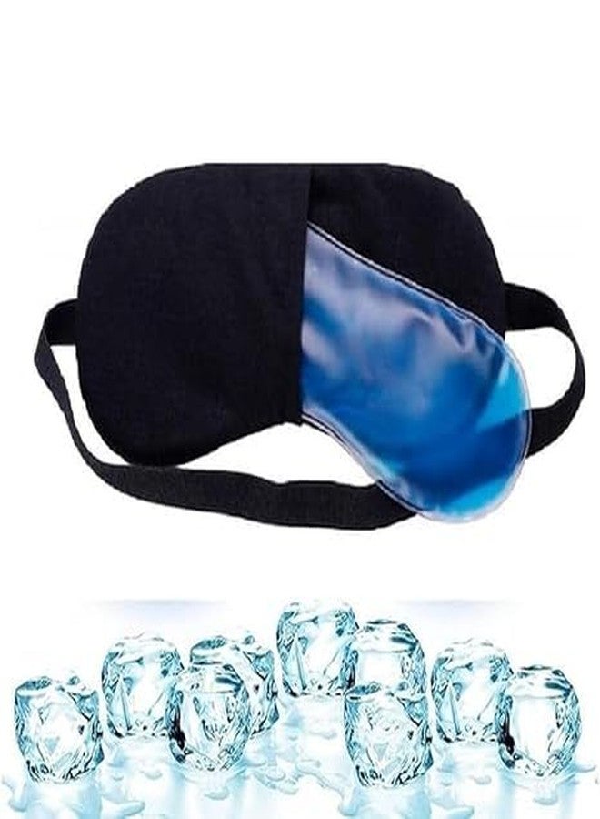 Crockett Cooling Gel Relaxing Eye Sleep Mask For Dark Circles, Dry Eyes, Cooling Eyes, Pain Relief, Redness, Eye Patches, Sleeping Cool Pad Suitable For All Family Members Sleeping Mask - Image 1