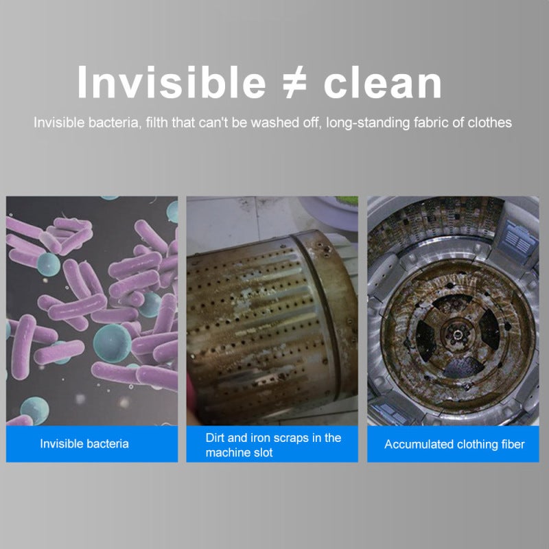 1 + 3 Washing Machine Cleaner Laundry Tank Cleaner Washing Machine Stain Remover - Image 4