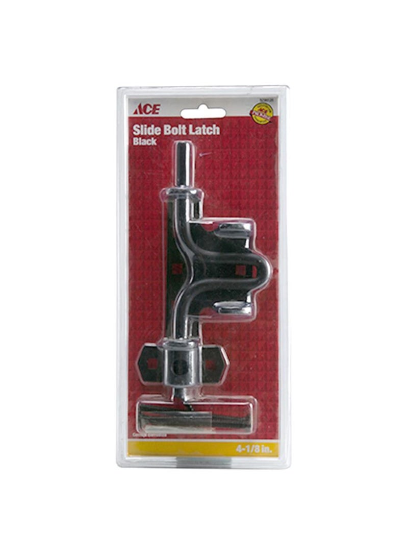 ACE Slide Bolt Latch 10.5 Cm Black 