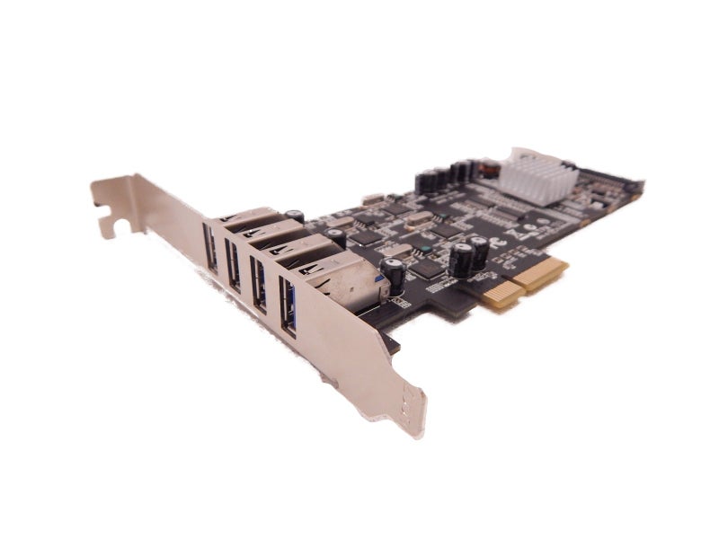Vantec Quad Chip 4-Port Dedicated 5Gbps USB 3.0 PCIe Host Card (UGT-PCE430-4C) - Image 1
