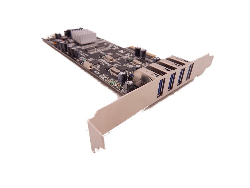 Vantec Quad Chip 4-Port Dedicated 5Gbps USB 3.0 PCIe Host Card (UGT-PCE430-4C) - Image 2