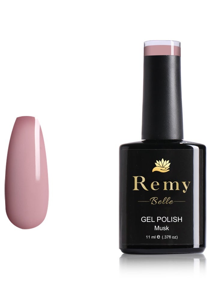 Remy Belle Gel Nail Polish 11ml Requires Drying Under UV LED Lamp (Musk)  - Image 1