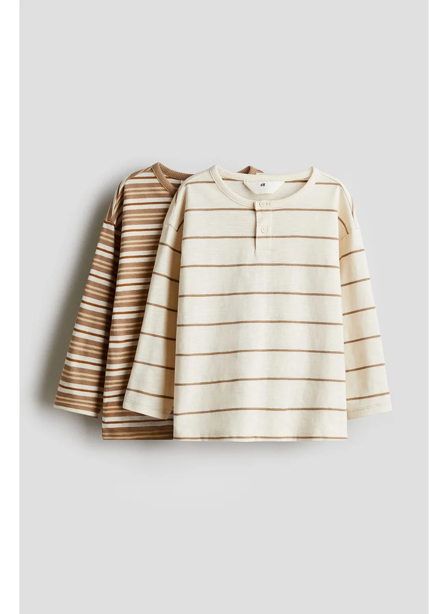 H&M 2-Pack Henley Tops