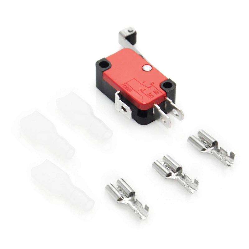 Gikfun مفتاح حد ميكرو Gikfun V-156-1C25 مع مفصلة طويلة ودوران لحظي SPDT (عبوة من 5 قطع) AE1056 - Image 5