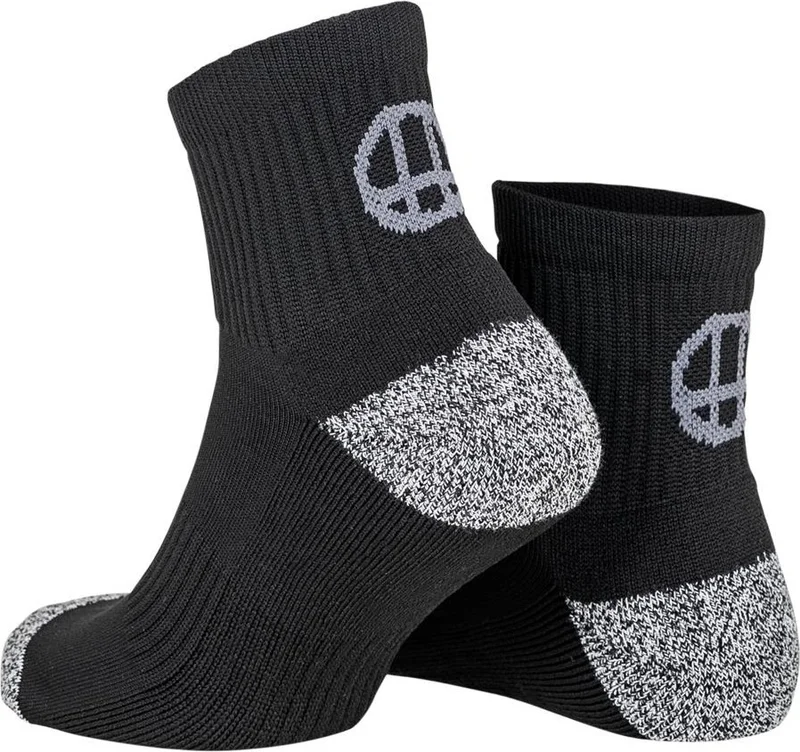 Oil Company All Season Black Booties Socks Unisex Coolmax
