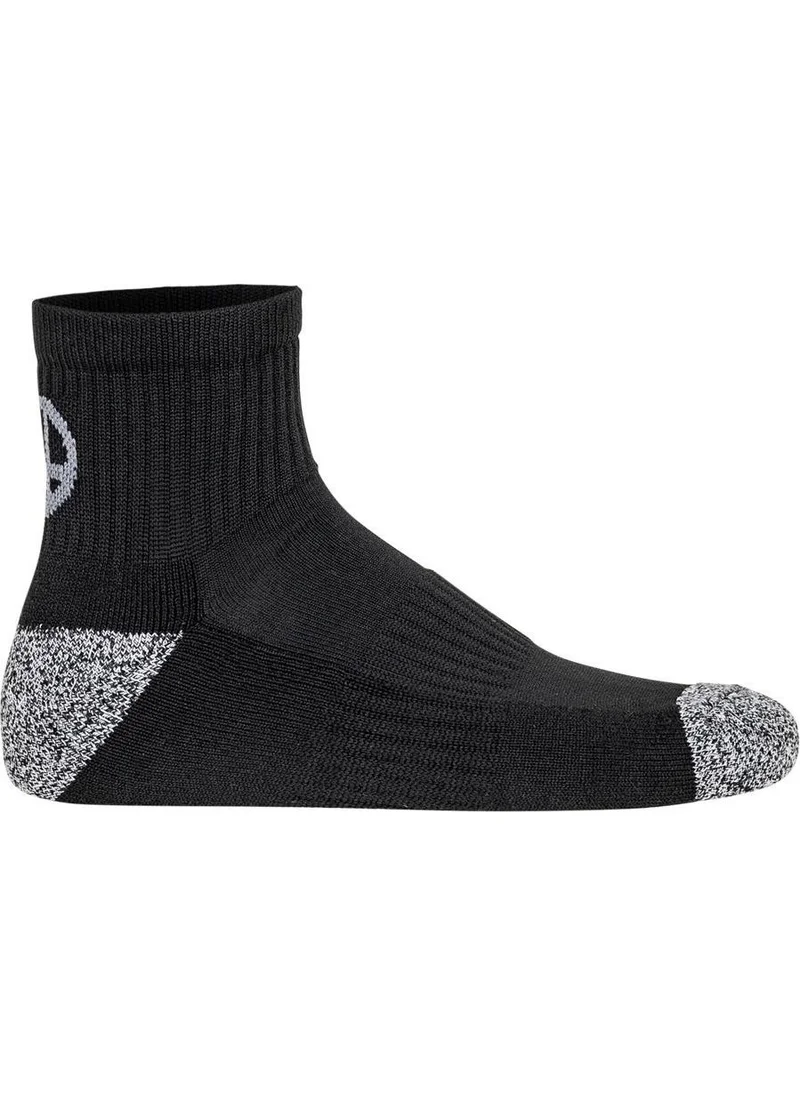 Oil Company All Season Black Booties Socks Unisex Coolmax