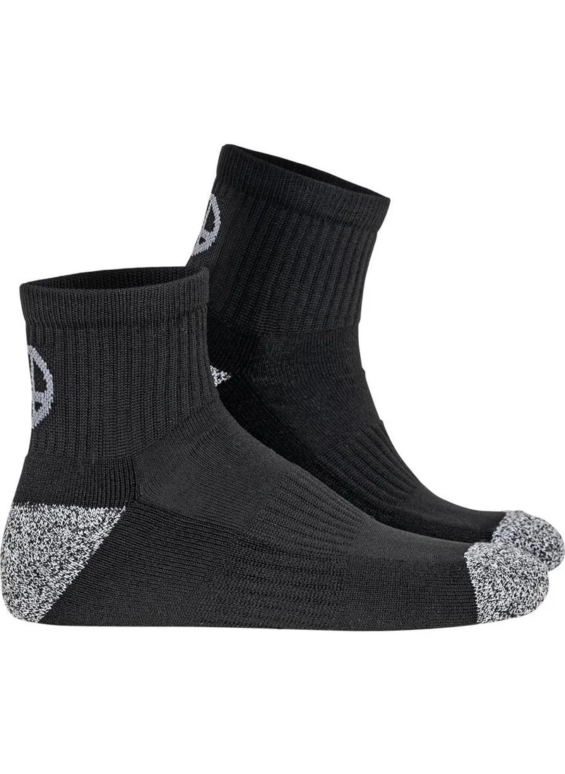 Oil Company All Season Black Booties Socks Unisex Coolmax