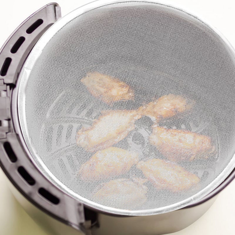 Splatter Guard Splatter Screen Grease Splatter Mesh Air Fryer Anti Oil Screen Kitchen Tool 25cm - Image 4