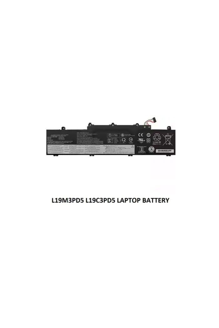 Terabyte COMPATIBLE L19M3PD5 L19C3PD5 LAPTOP BATTERY FOR LENOVO THINKPAD E14 E15 2nd 3rd 4th GEN (2020) SERIES 4 Cell Laptop Battery - Image 1