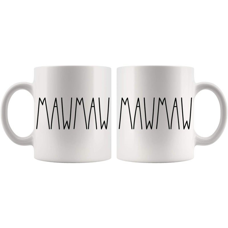 Moon9xx Mawmaw Coffee Mug - Christmas, Birthday, Mother's Day/Father's Day Gift for the Best Mawmaw Ever - 11oz Family Cup - Image 3