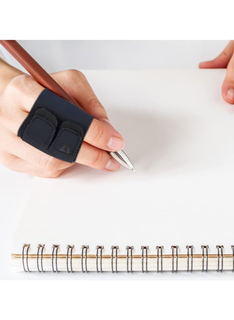 SYOSI 2Pcs Finger Splints, Reusable Finge Sleeves Protectors Compression Elastic Adjustable Finger Support Sleeves for Basketball Tennis Volleyball Badminton for Arthritis Pain, Sport Injuries - Image 5