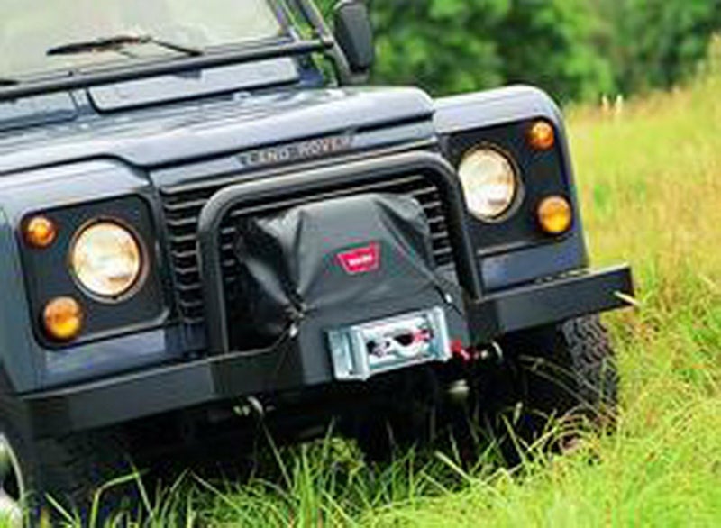 WARN 18250 Soft Winch Cover with Bungee Cord Fasteners - Image 3
