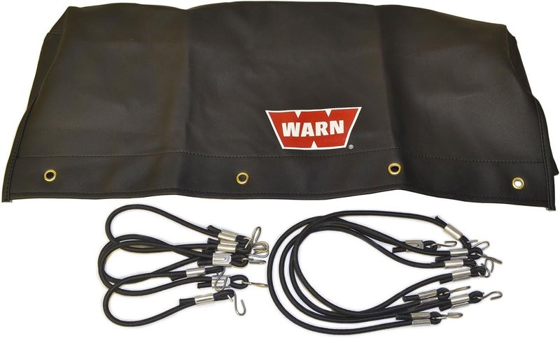 WARN 18250 Soft Winch Cover with Bungee Cord Fasteners - Image 1