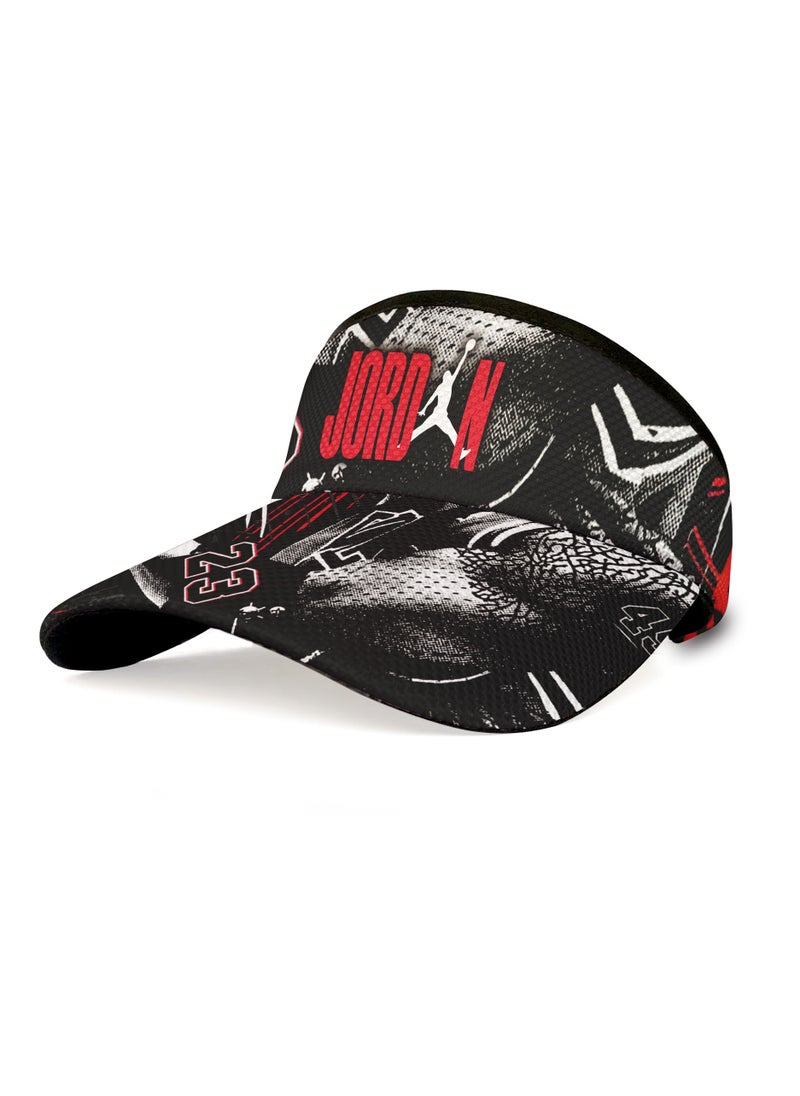 KUYING Summer Sunscreen Open Cap Basketball Fans Outdoor Sports Sunshade Open Cap Baseball Hat 