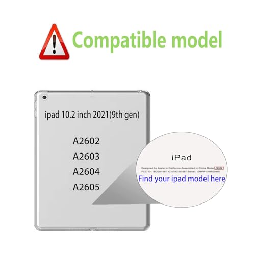 Paisrulim for iPad 9 (9th Generation) Screen Replacement, OEM Digitizer Touch Glass Replacement for ipad 9th Gen 10.2 inch (A2602 A2603 A2604 A2605，2021 Released) with Home Button (NO LCD) - Image 4