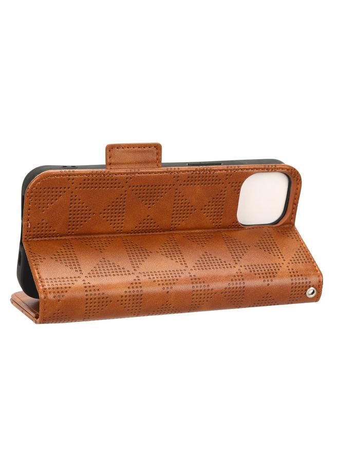 اس-توب جراب هاتف جلدي بتصميم مثلث متماثل لهاتف iPhone 13 mini - Image 5