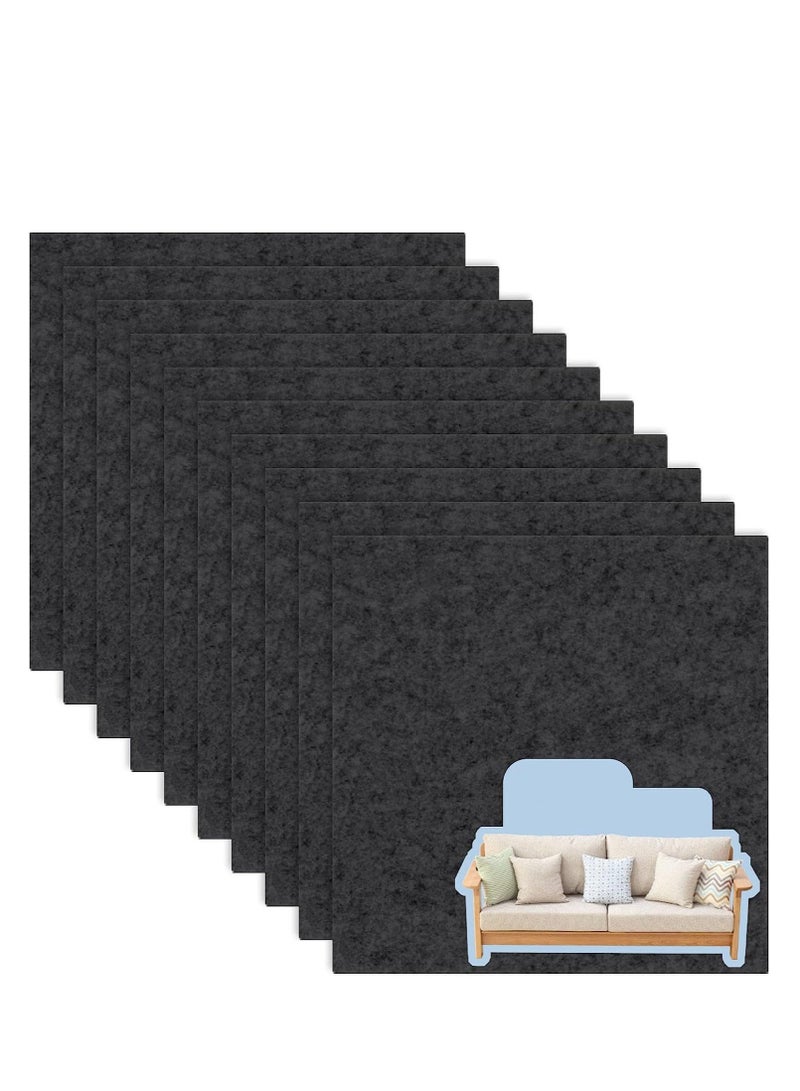 كابتن تيك Felt Furniture Pads Self Adhesive Furniture Felt Pads Heavy Duty Furniture Pads for Hardwood Floors Chair Wall Protector Non Slip Felt Pad Large Felt Sheets 21 x 30 CM 10 Pack - Image 1