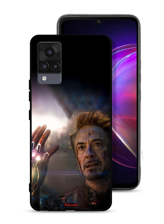 Tolwak Vivo V21 Protective Case Cover I Am Iron Man - Image 1