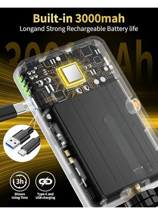 Mobile LED Video Light Clip – Multi-Function Fill Light with Tripod & Microphone for Phone Photography & Video - Image 2