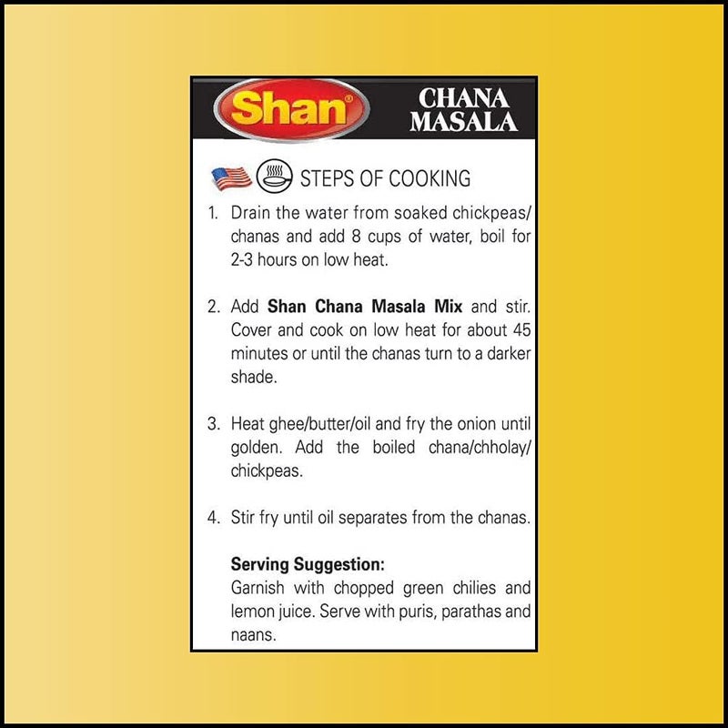 Shan Chana Masala Mix 100g - Image 4
