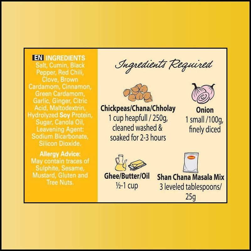 Shan Chana Masala Mix 100g - Image 3