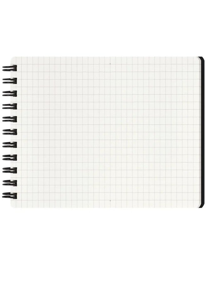 Maruman MNEMOSYNE Notebook 5.2 x 3.03 Inches (B7), 5mm ruled 21-line, 50 Sheets (N192A) - Image 4